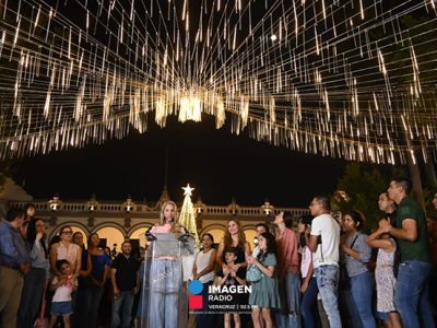Alcaldesa Patricia Lobeira invita a disfrutar actividades navideñas en el Centro Histórico de Veracruz