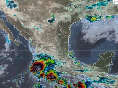 Autoridades mantienen vigilancia por lluvias en distintas regiones de México